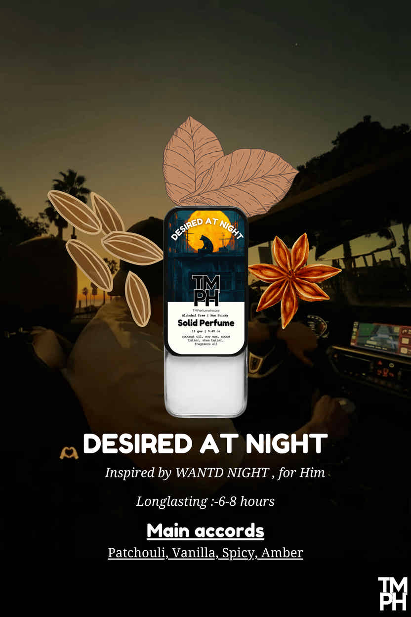 Desired At Night – Solid Perfume