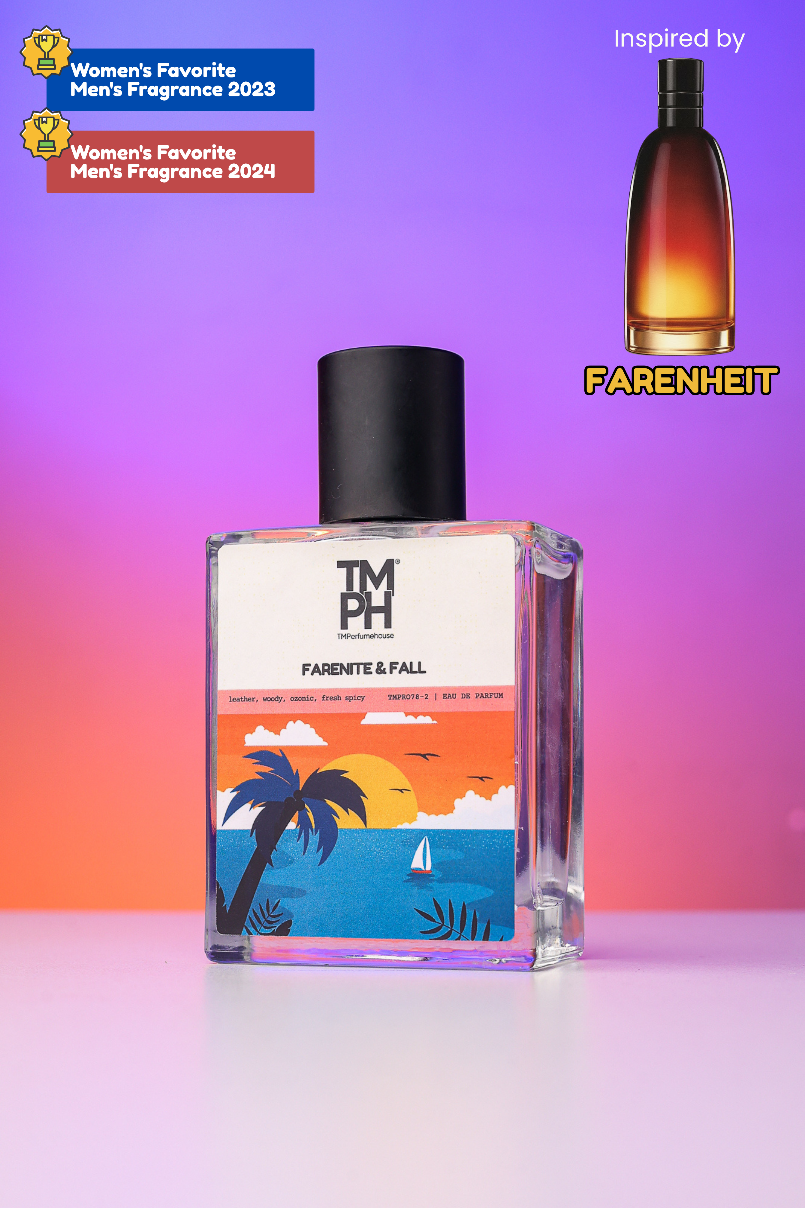 Farenite & Fall inspired by Dior fahrenheit 100ml