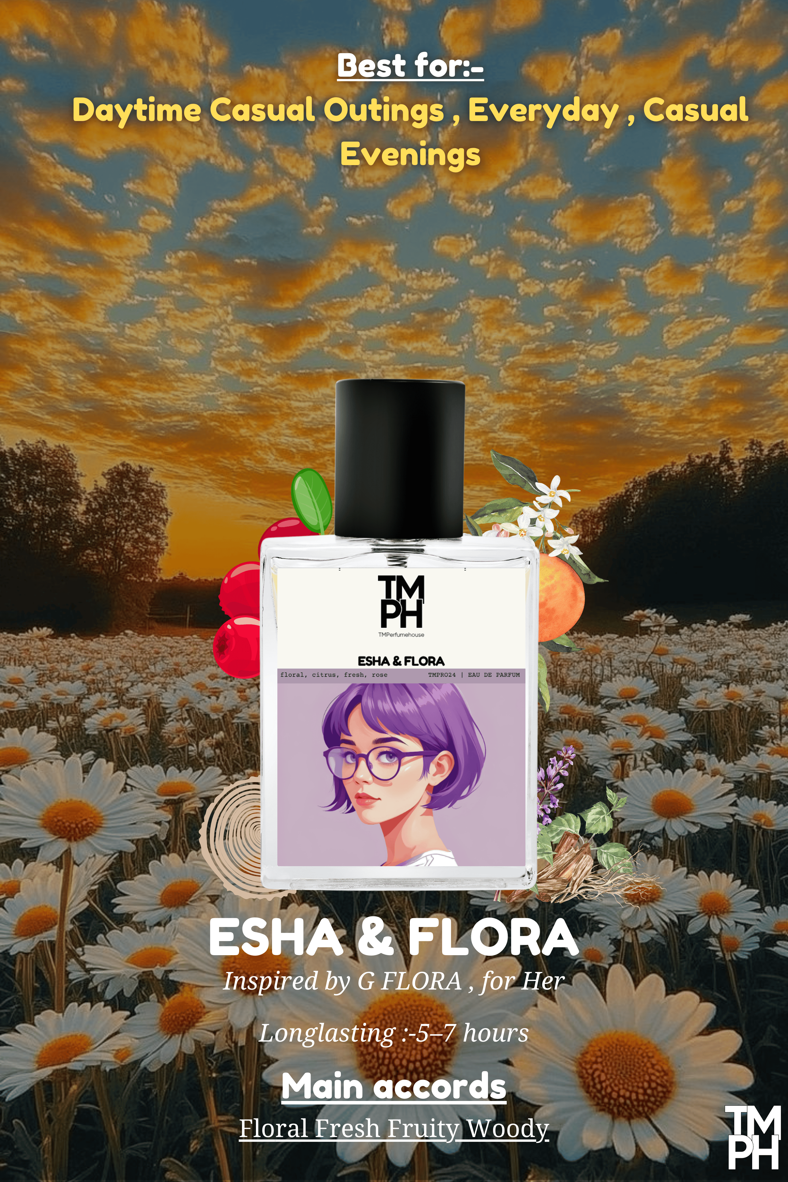Esha & Flora -  Inspired perfume | TMPerfumehouse