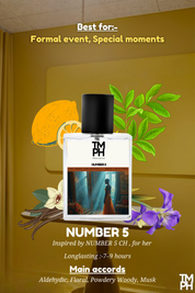 Number 5 - Inspired Perfume | TMPerfumehouse