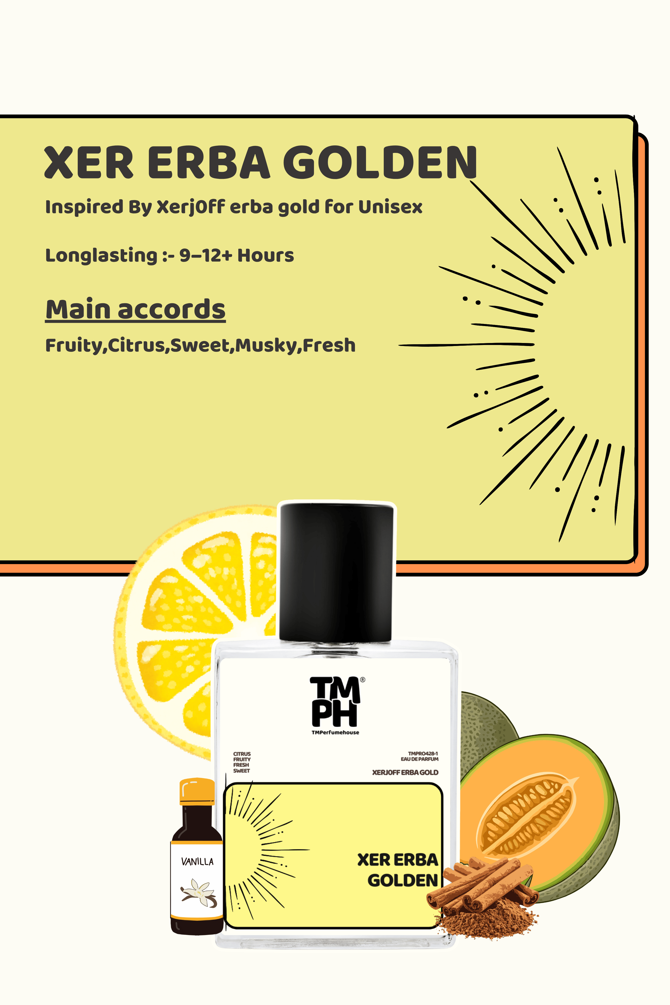 Xer Erba Golden-  Inspired perfume | TMPerfumehouse