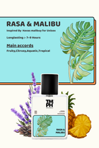 Rasa & Malibu - Inspired Perfume | TMPerfumehouse