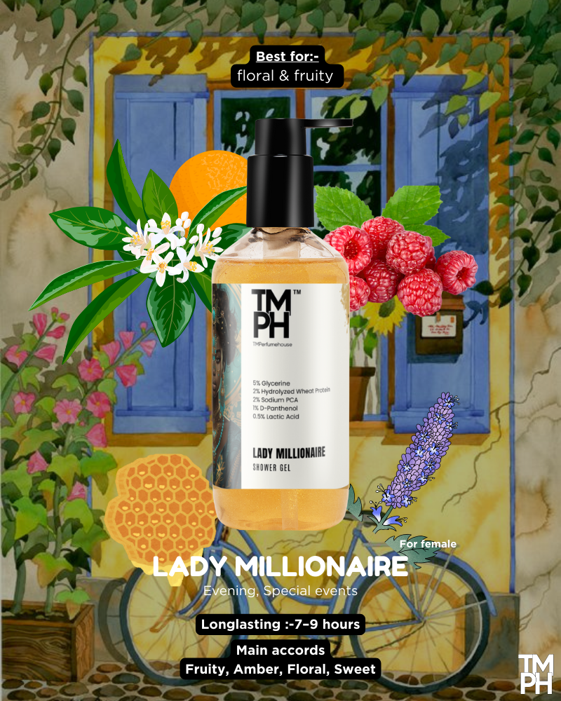 Lady millionaire Inspired Shower Gel | TMPerfumehouse