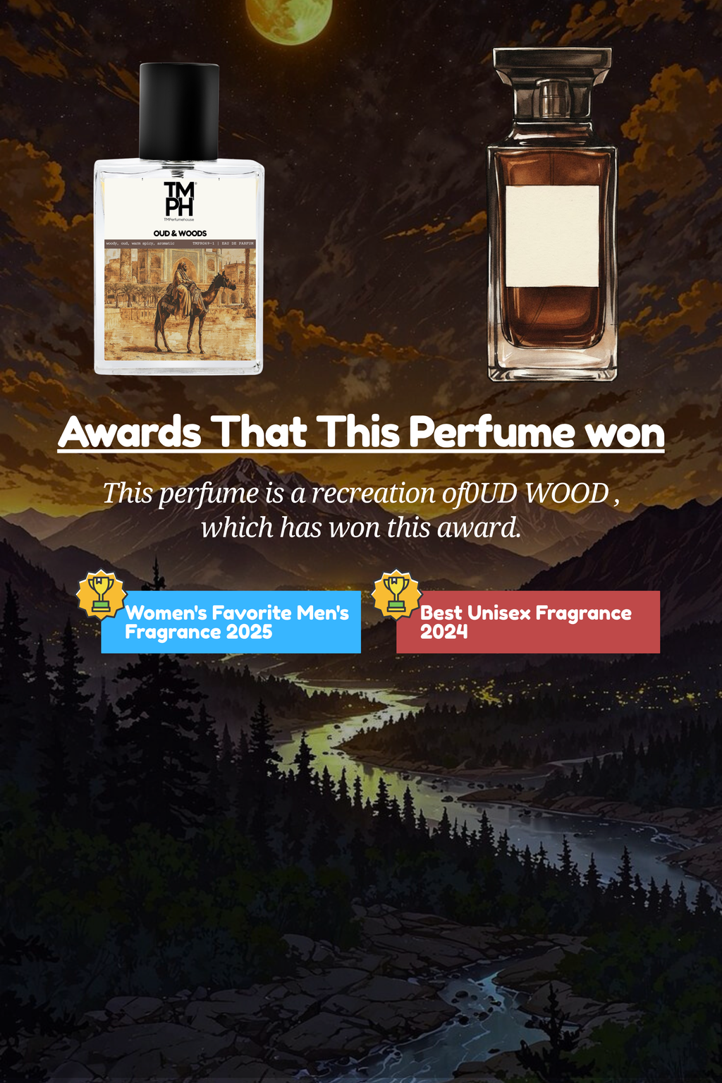 Oud & Woods awards that wins