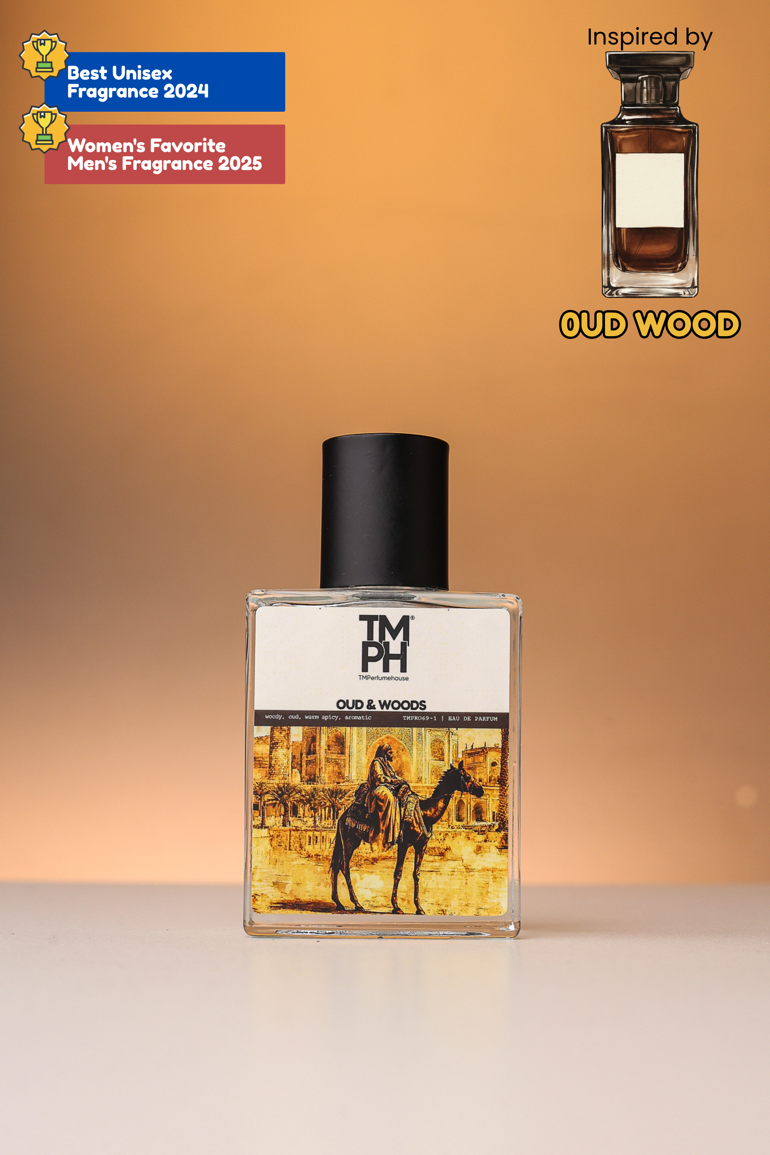 Oud & Woods inspired by tomford oud wood 50ml