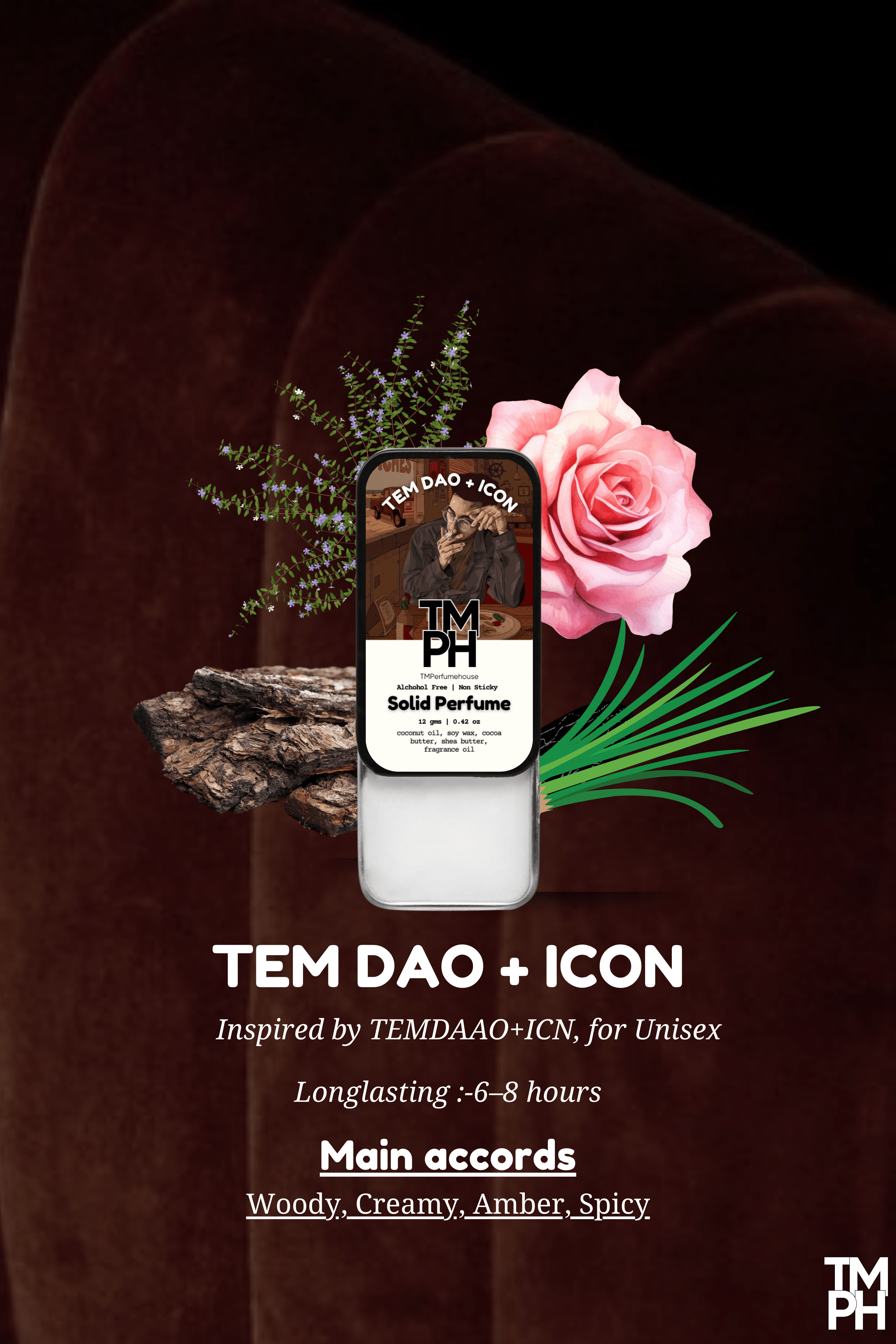 Tem and Dao + Icon Solid Perfume | TMPerfumehouse