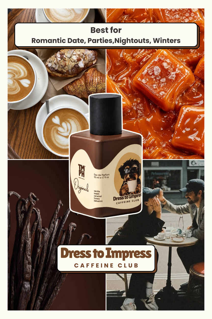 Dress to impress Caffeine Club Perfume | TM Originals