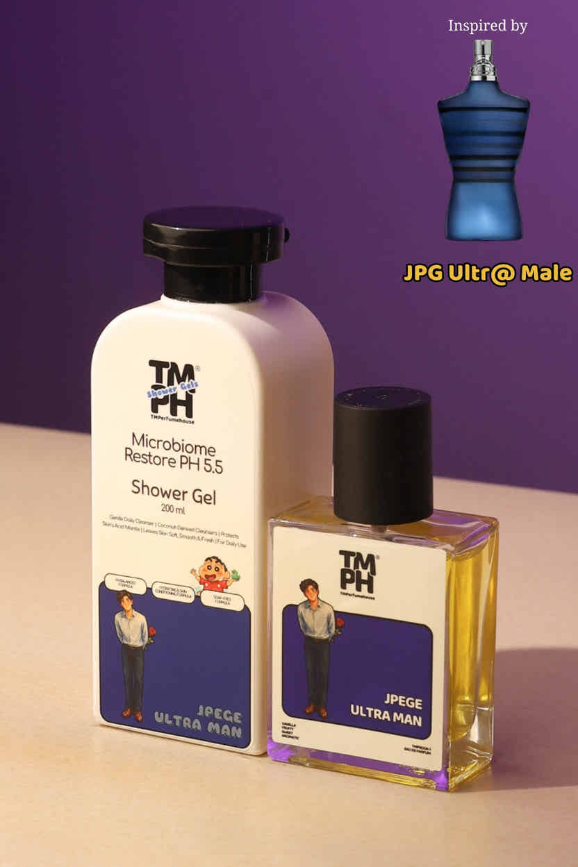 Jpege Ultra Man | Shower gel + Perfume