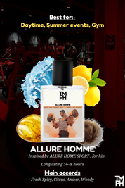 Allure Homme - Inspired Perfume | TMPerfumehouse +12