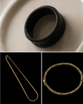 The Aureus Shadow Set: Solenne Gold, Veyra Gold & Eclipse Mate Trio