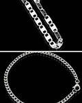 The Royale & Seraphine Silver Set (Necklace + Bracelet Combo)