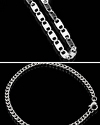 The Royale & Seraphine Silver Set (Necklace + Bracelet Combo)