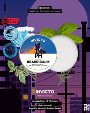 Invicto | Premium Beard Balm – 10+ Hour Freshness & Styling