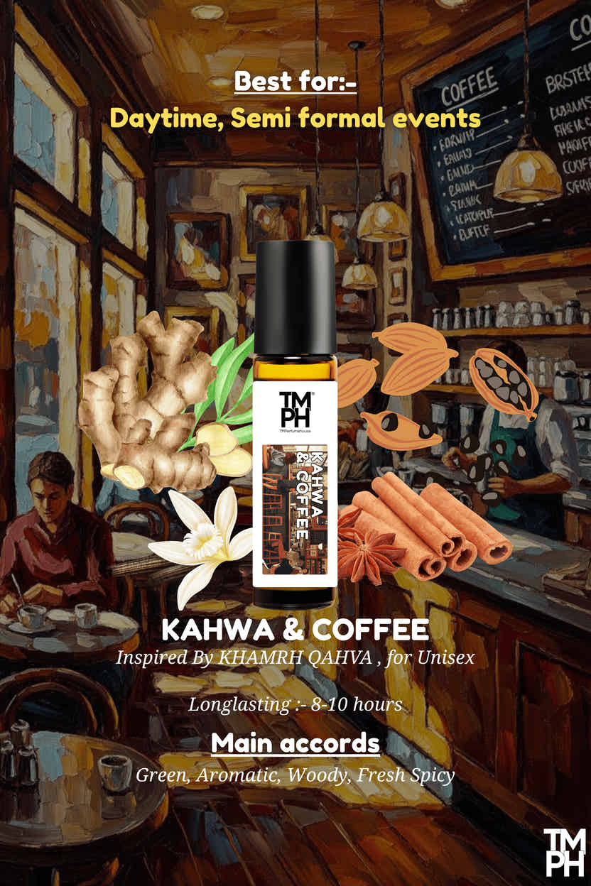 Kahwa & Coffee - Inspired Attar | TMPerfumehouse