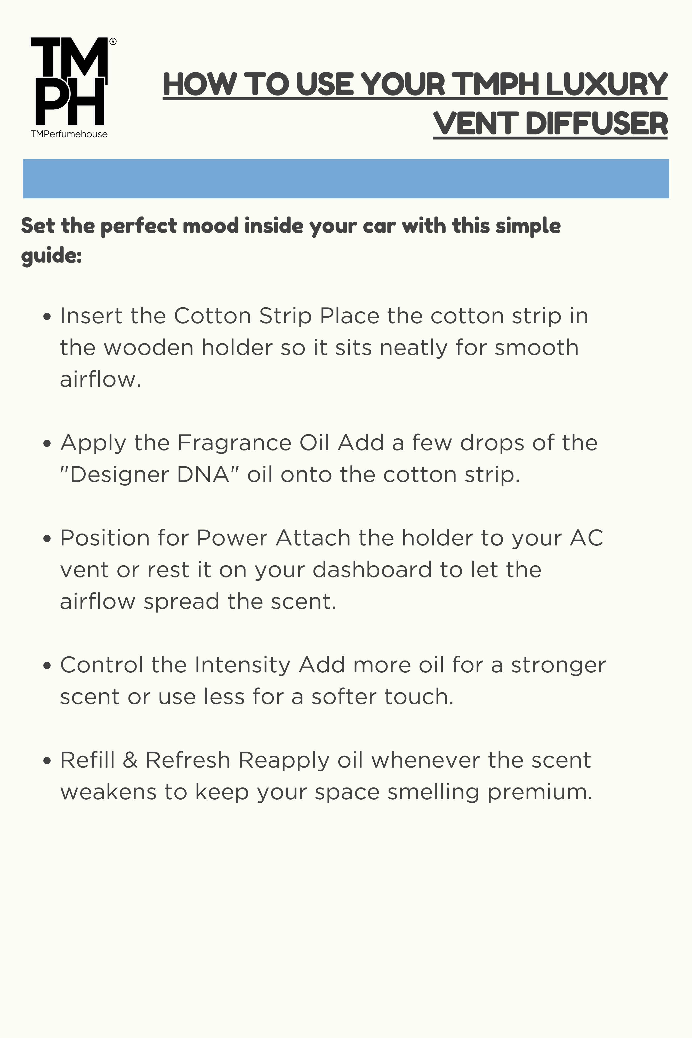 Ombra leather | Car Fragrance