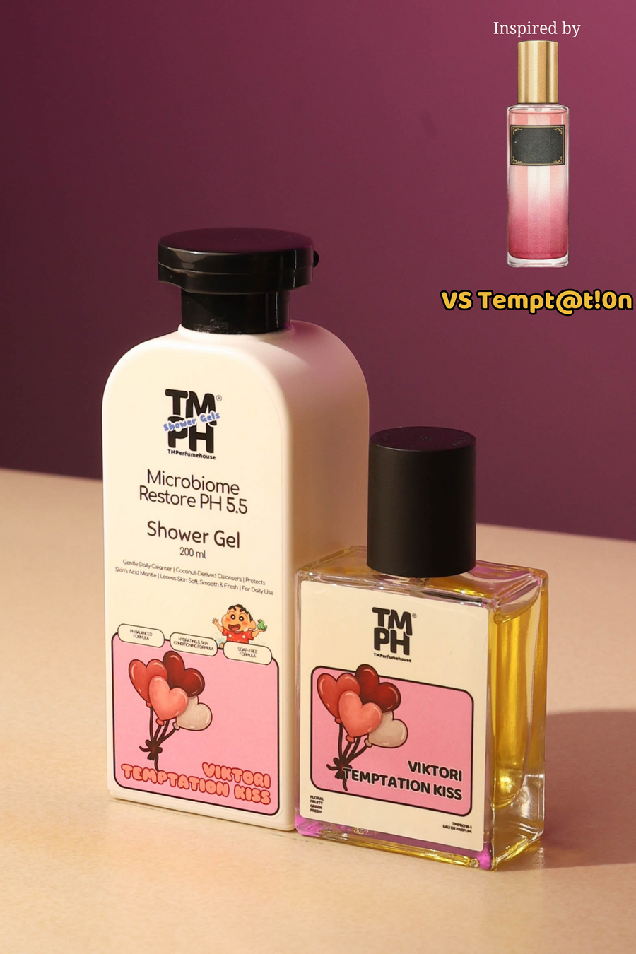 Viktori Temptation Kiss | Shower gel + Perfume