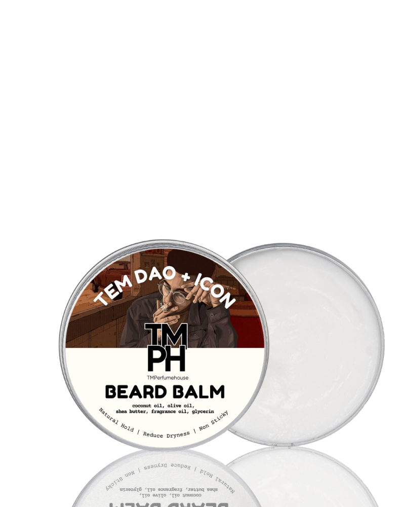 Tem and Dao + Icon | Premium Beard Balm – 10+ Hour Freshness & Styling