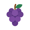 violet leaf grape fruit