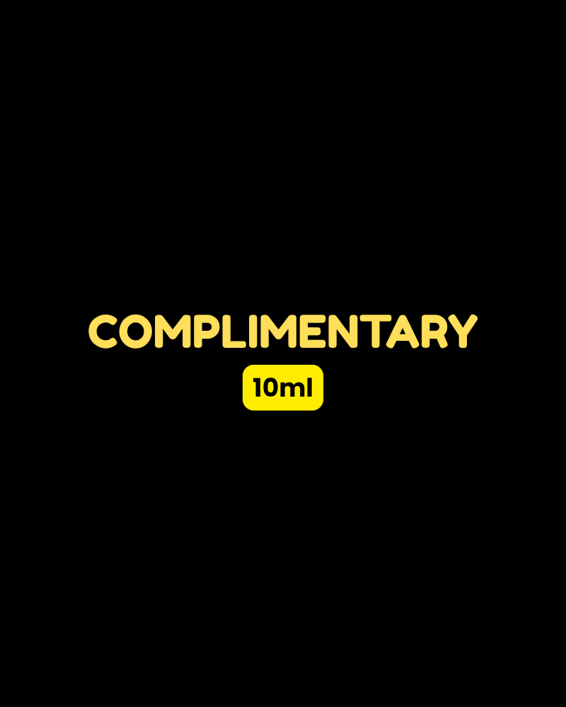 complimentary 10ml
