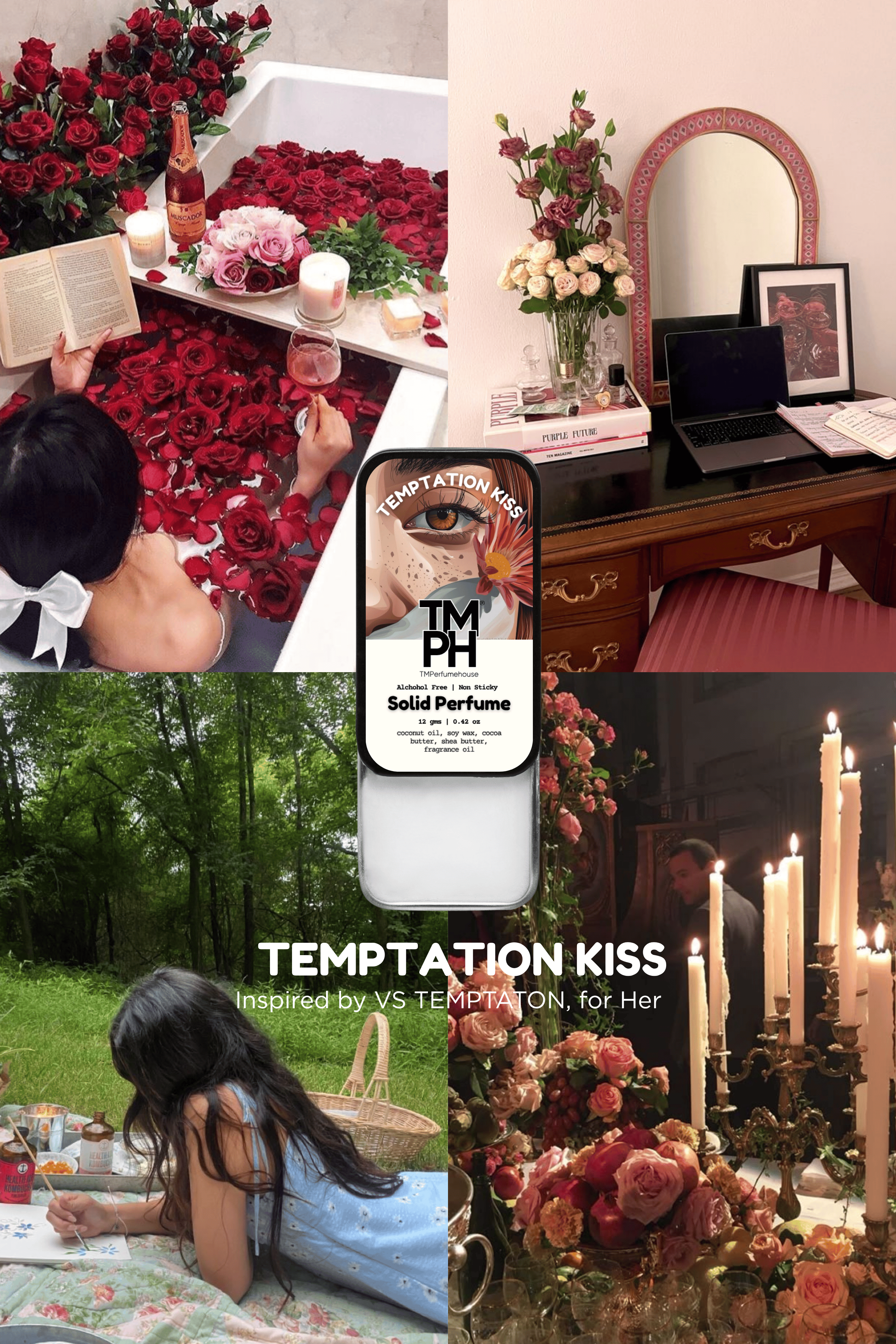 Temptation Kiss - Solid Perfume | TMPerfumehouse