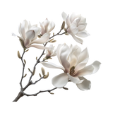  white mangolia