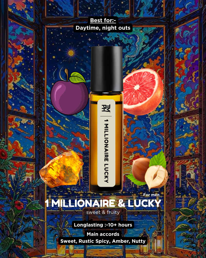 1 Millionaire lucky - inspired Attar | TMPerfumehouse